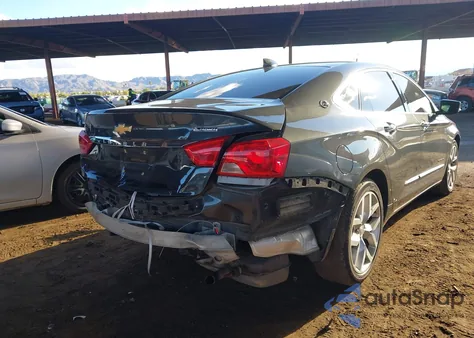 2018 Chevrolet Impala 2Lz из США, поврежденный, VIN 2G1125S38J9164194